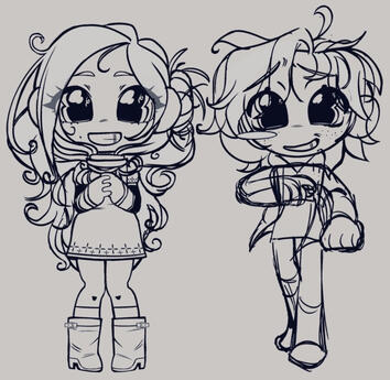 WIP Chibi Sketch